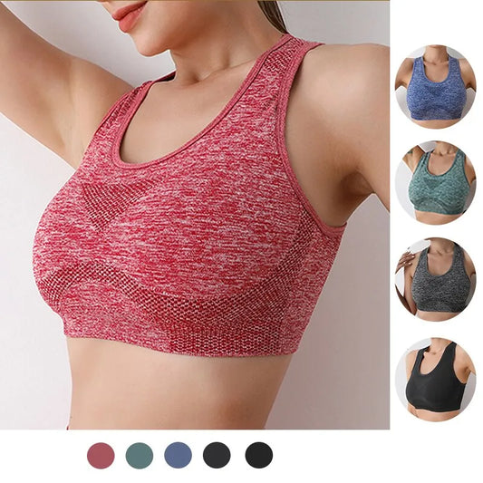 Breathable Push-Up Sports Bra for Women - Running, Yoga, Fitness Underwear