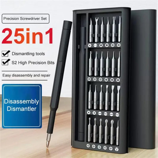 63-in-1 Magnetic Precision Screwdriver Set - Multifunctional Electronics, PC, and Phone Maintenance Tool Kit